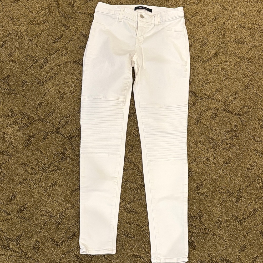 J Brand Women's Skinny Jeans in White